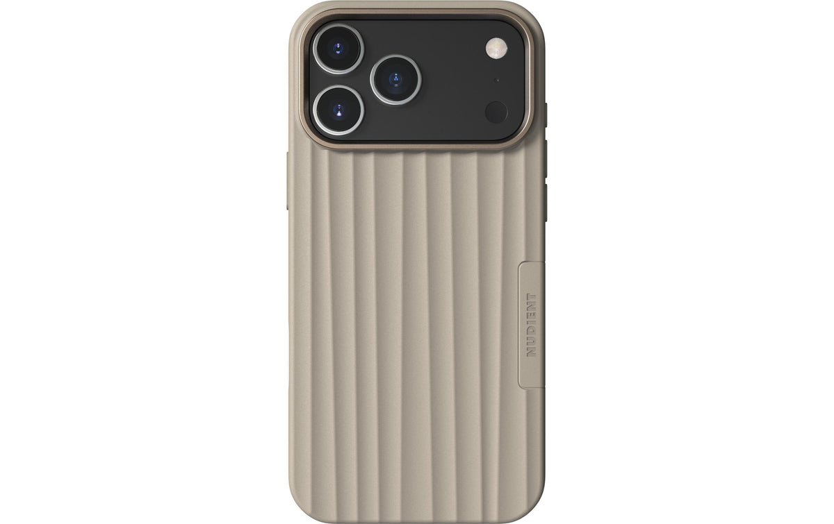 NUDIENT Bold MagSafe Linen Beige