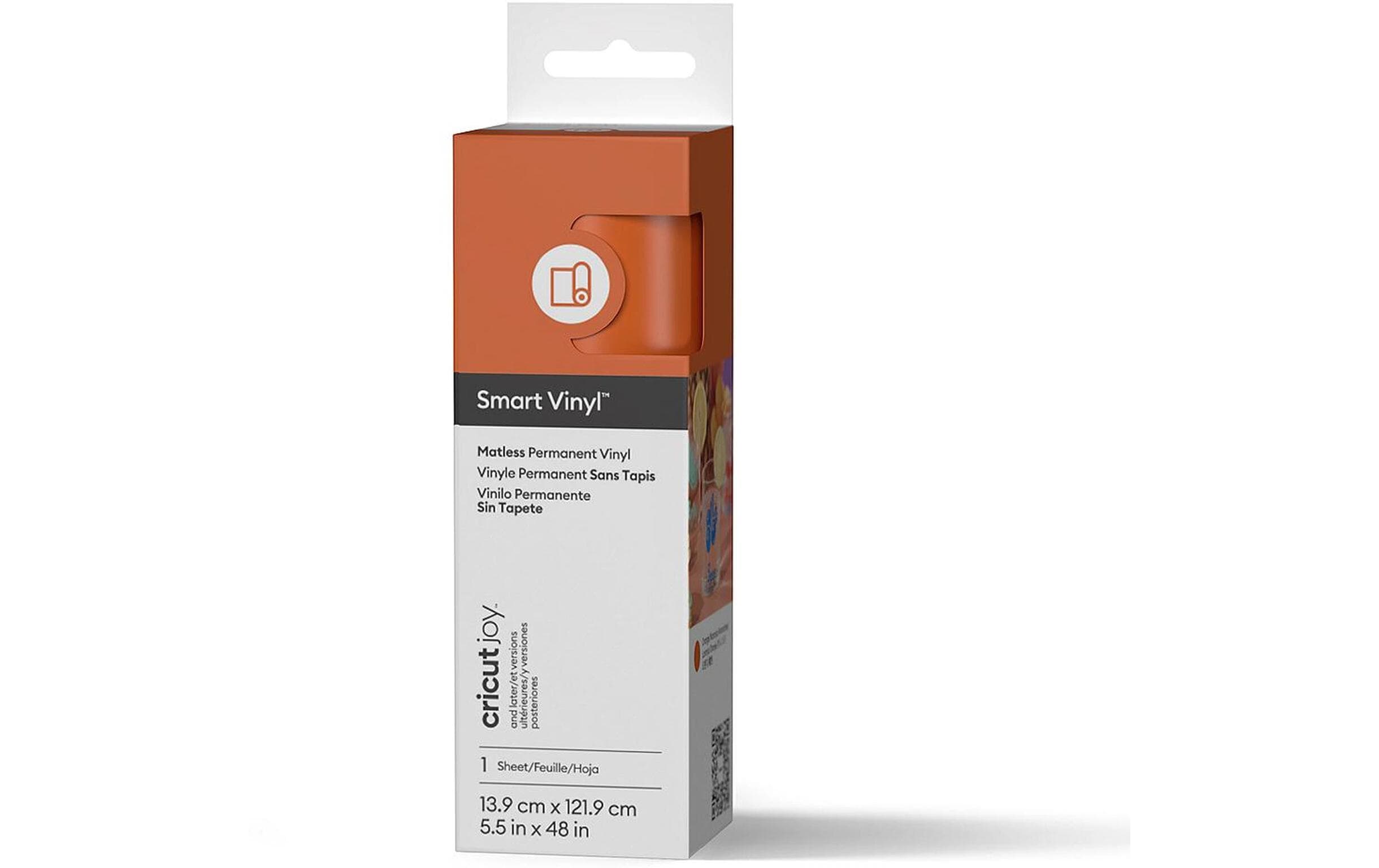 Cricut Vinylfolie Joy Permanent matt Orange