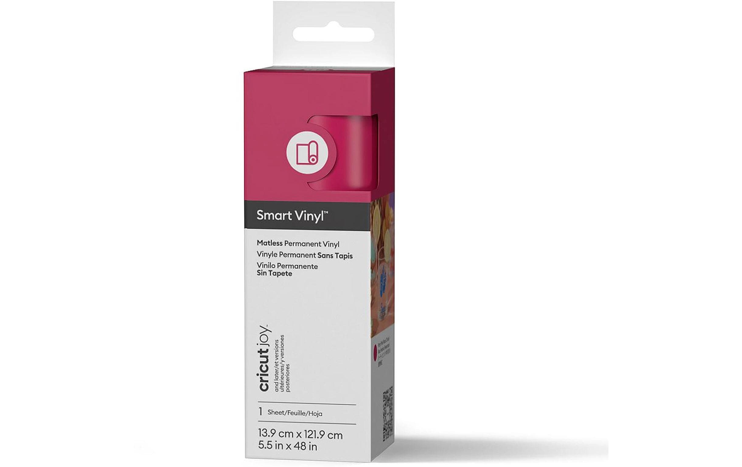 Cricut Vinylfolie Joy Permanent, matt pink