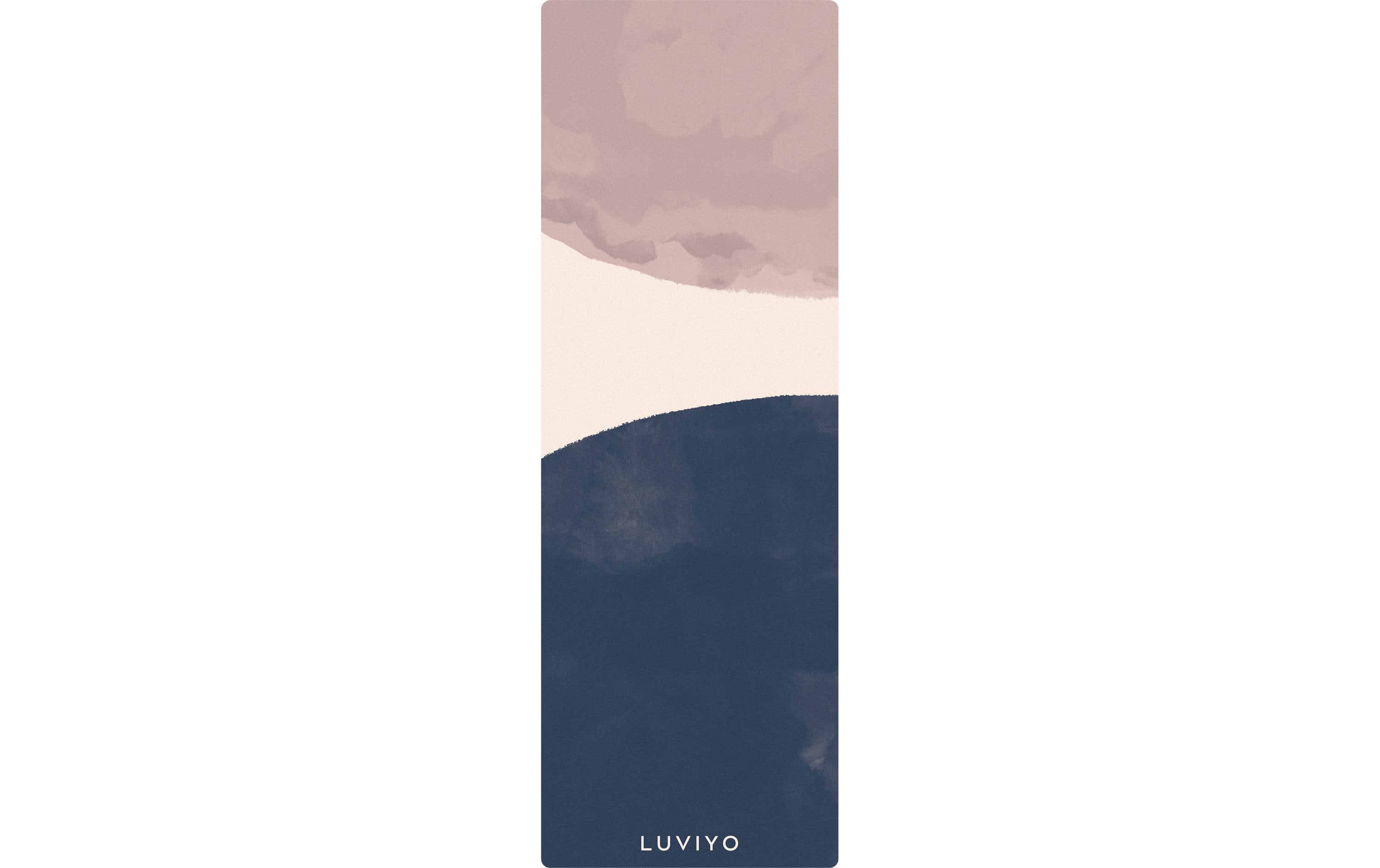 LUVIYO All-In-One Yogamatte Oasis