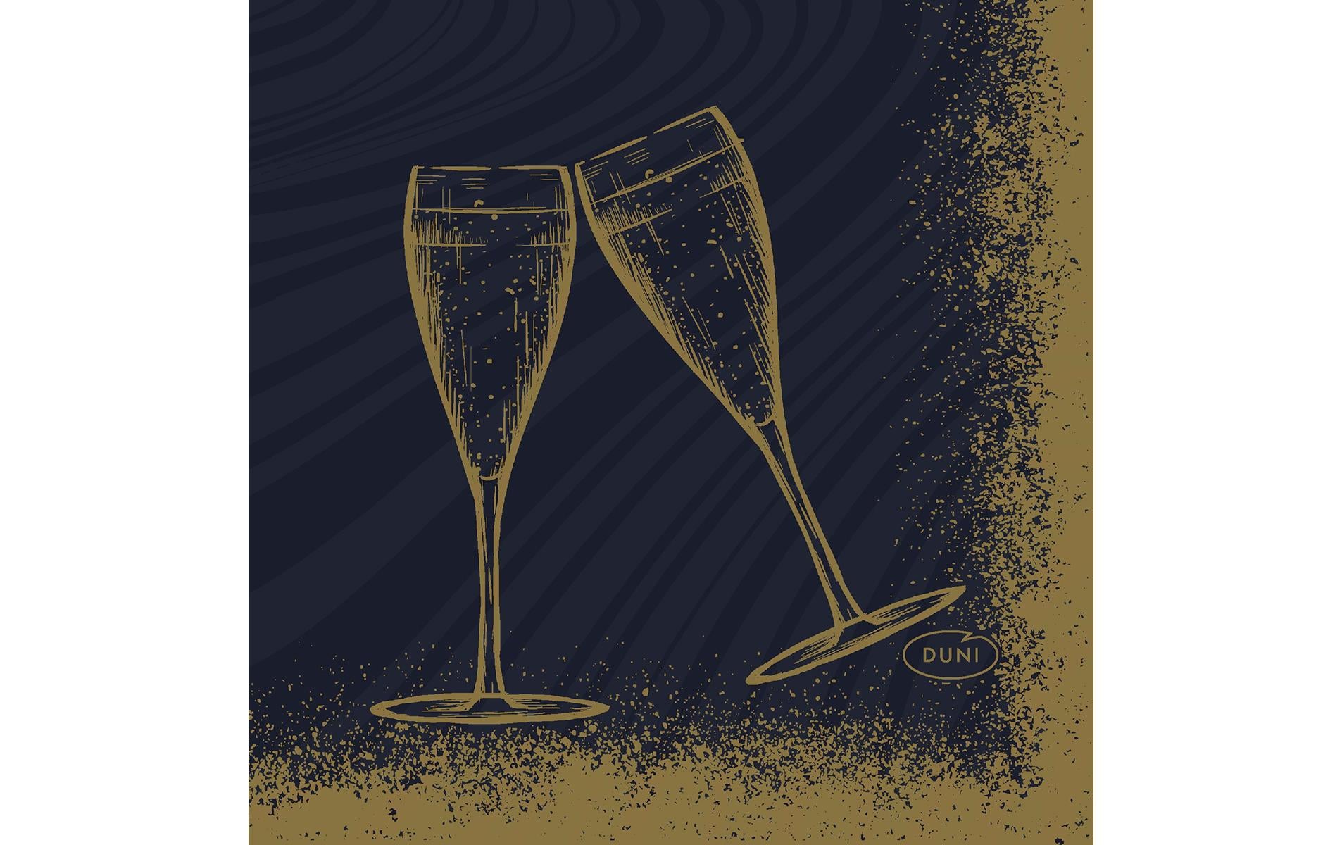 Duni Servietten Bio DSF Sparkly Cheers B.