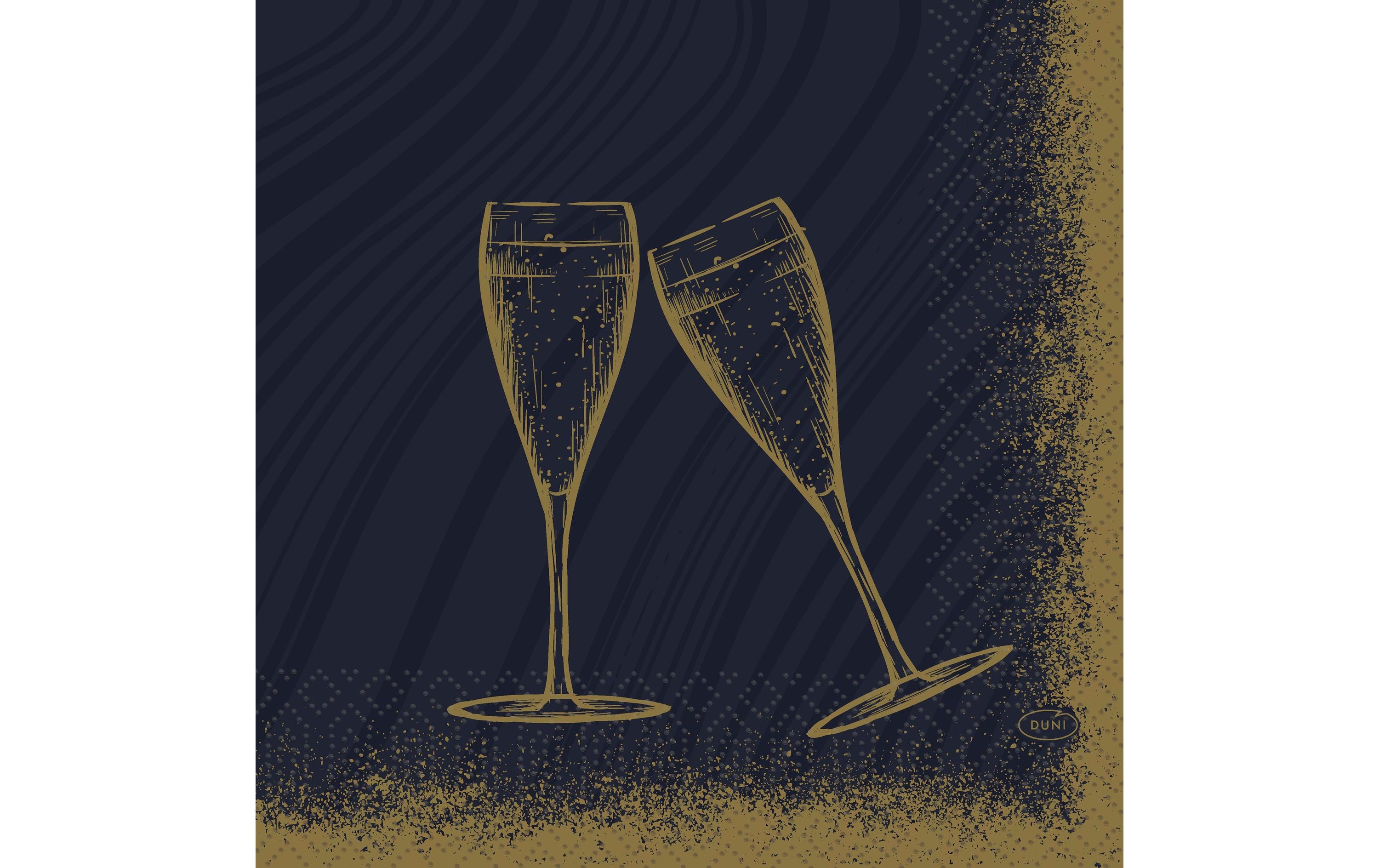 Duni Servietten 3-lagig Sparkly Cheers B.