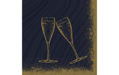 Duni Servietten 3-lagig Sparkly Cheers B.