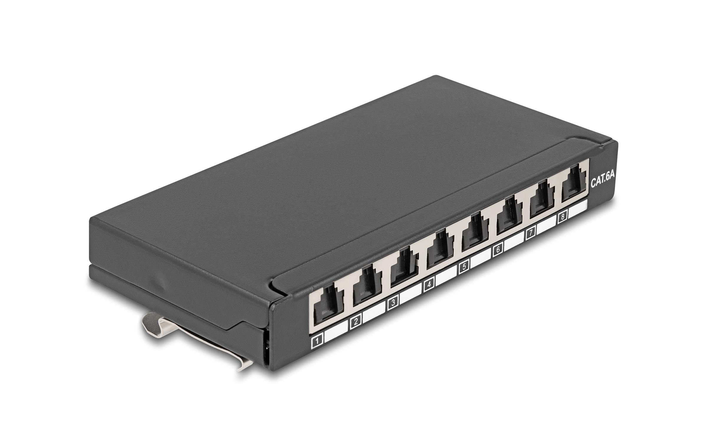 Delock Patchpanel 8 Port, Cat.6A, LSA
