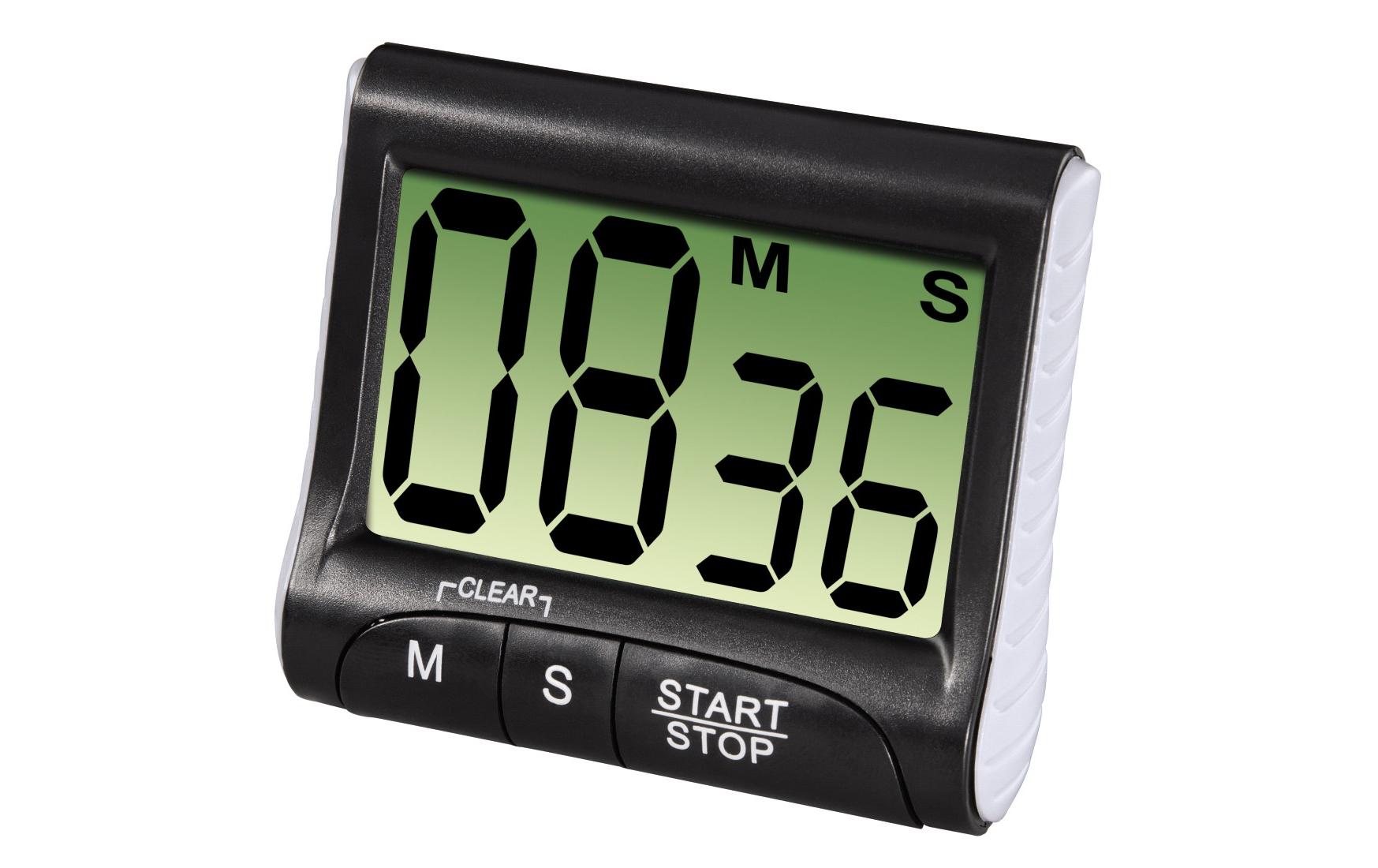 Xavax Küchentimer Countdown schwarz