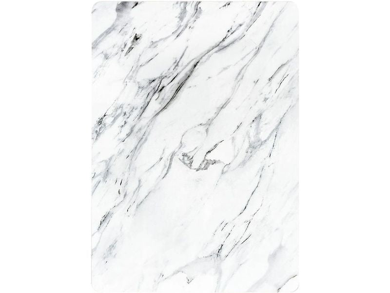 Hermia | Schneidebrett Marble grau/weiss | 20x30 cm, aus gehärtetem Glas