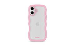 Holdit Wavy Case Pink/Transparent