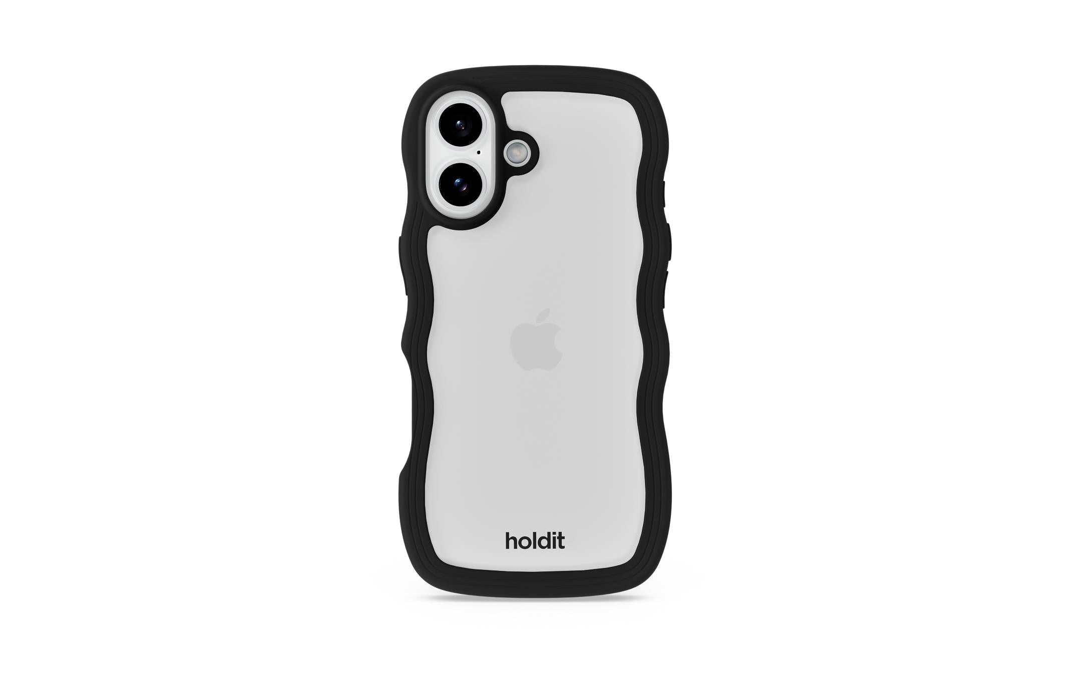 Holdit Wavy Case Black/Transparent