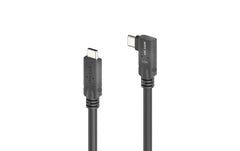 MicroX4 USB3.2 Kabel C-C, 5.0m, 90°, L/R
