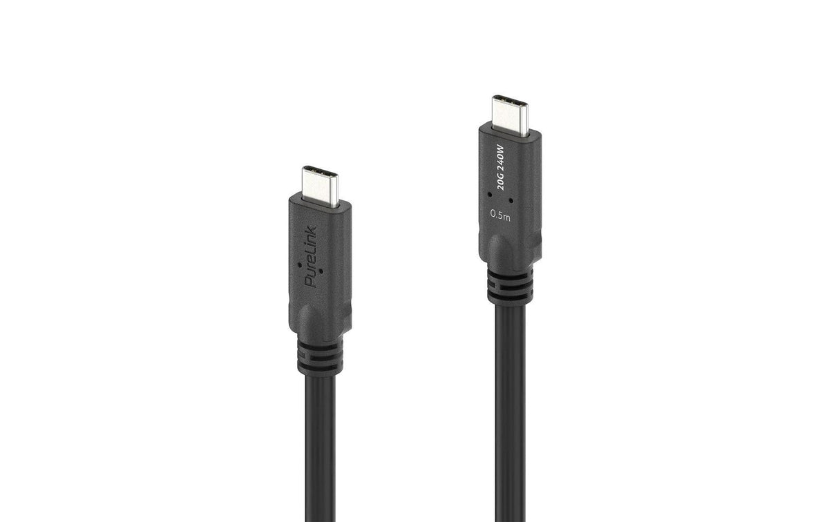 MicroX4 USB4 Kabel Typ C-C, 0.5m