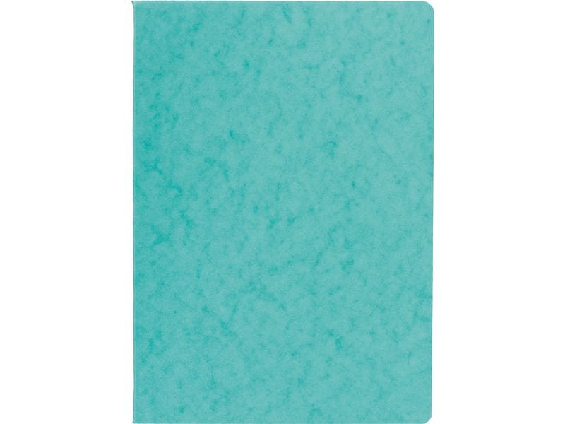 novooo. | NOVOOO Pressspanheft grün A4 | 729792 4mm kariert, 80g,Rand 48 Blatt