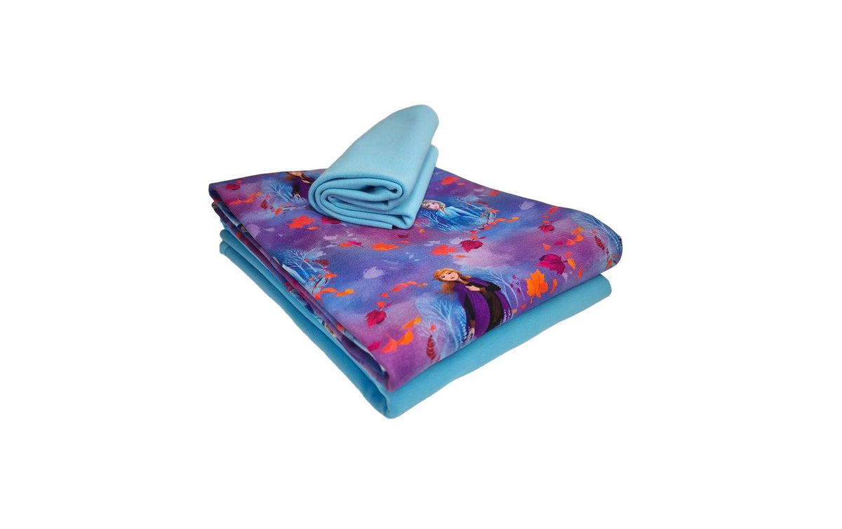 Stoff-Set Jersey Frozen Elsa