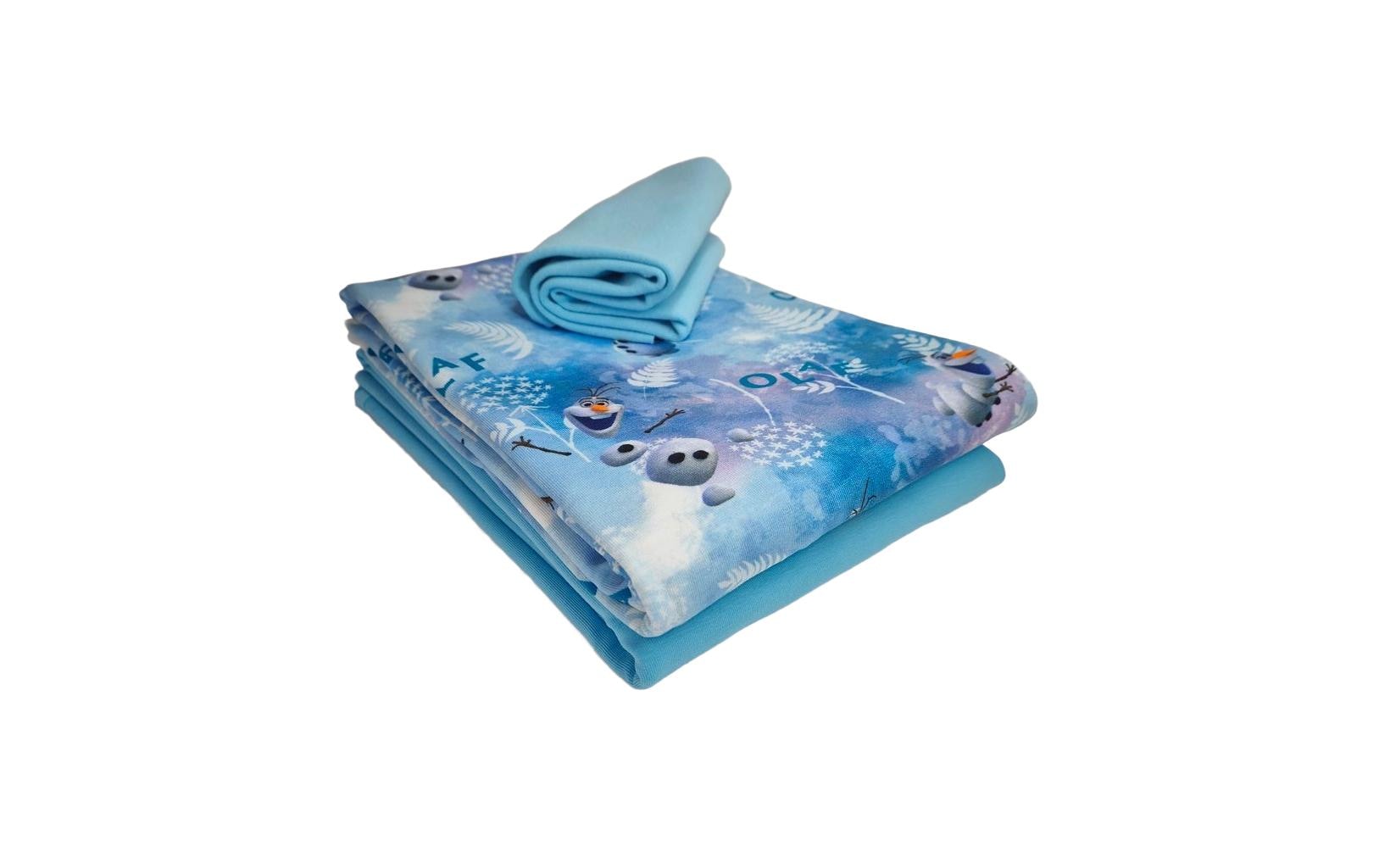 Stoff-Set Jersey Frozen Olaf