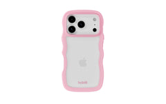 Holdit Wavy Case Pink/Transparent