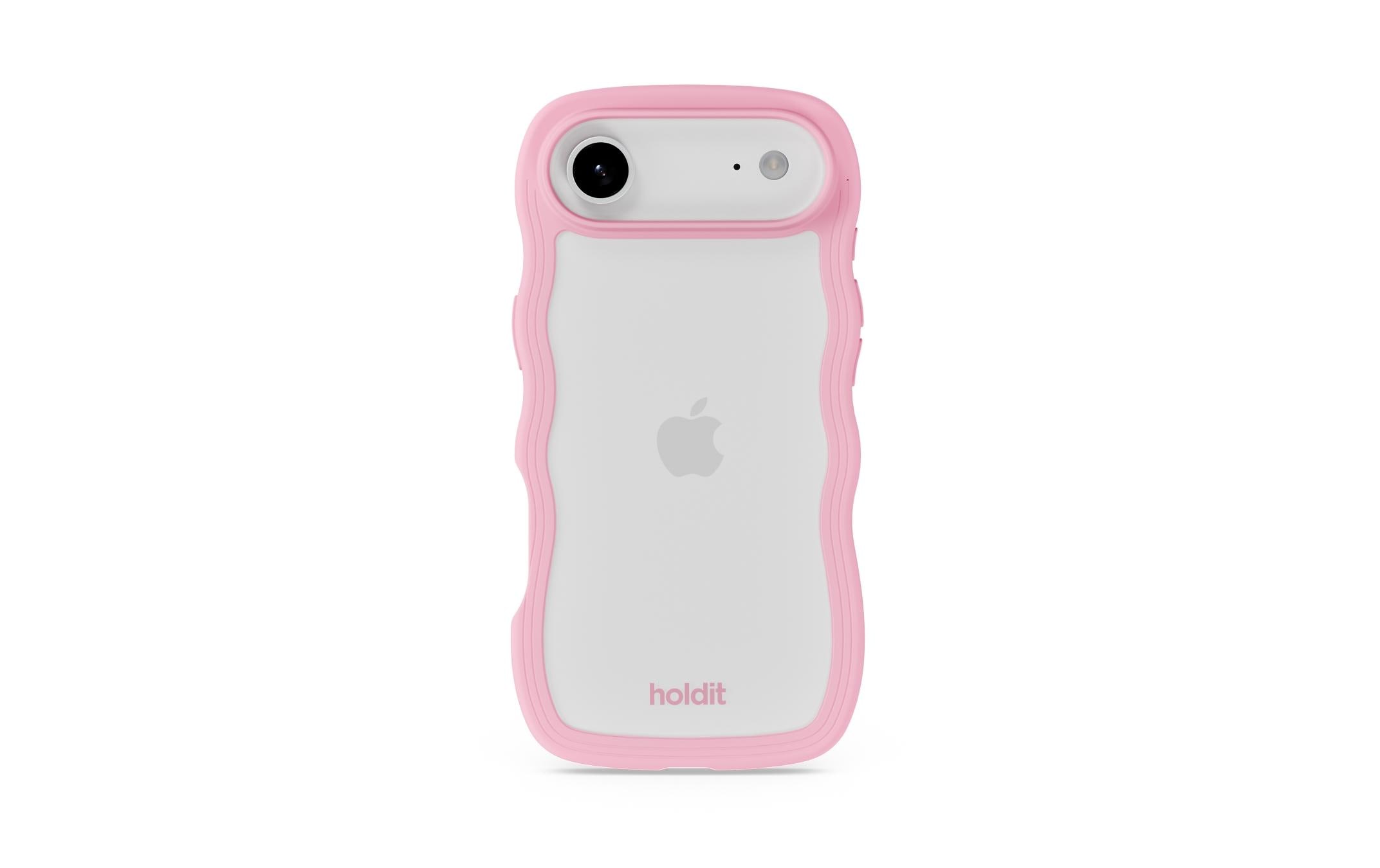 Holdit Wavy Case Pink/Transparent