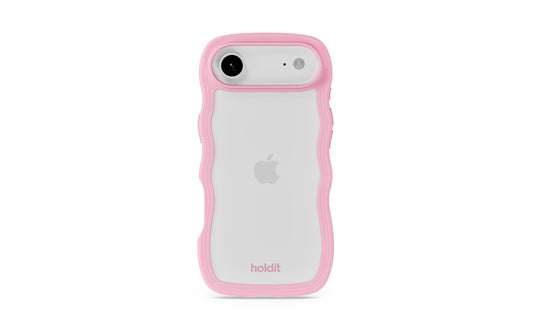 Holdit Wavy Case Pink/Transparent