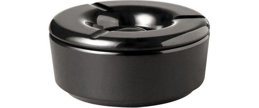 APS | Windaschenbecher Glow | Ø 11,5 cm, H: 5 cm, Schwarz