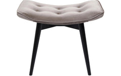 Kare Hocker Black Vicky Velvet