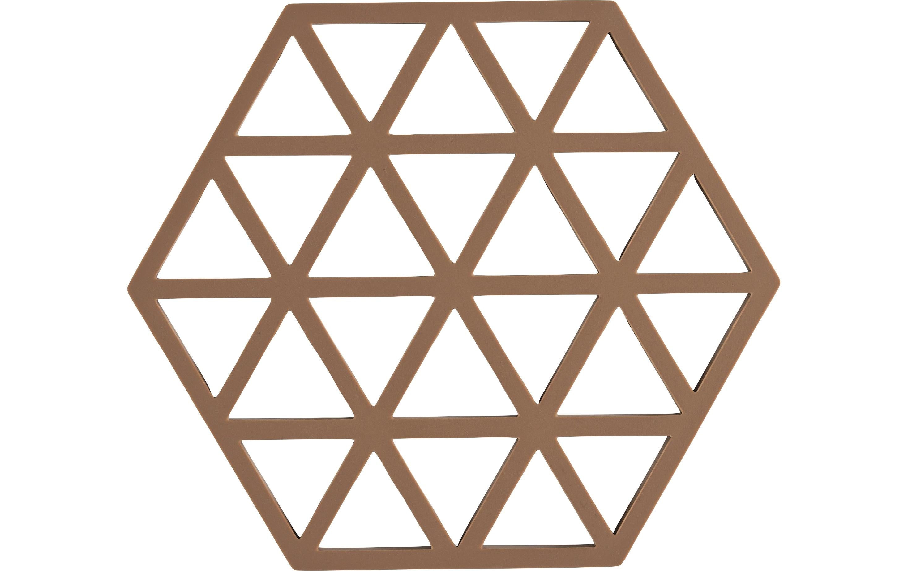Zone Topfuntersetzer Triangles, Almond