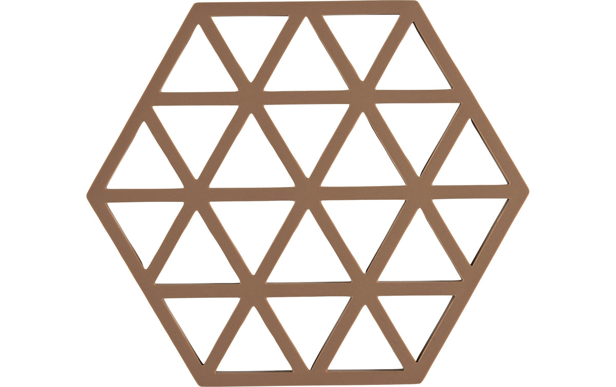 Zone Topfuntersetzer Triangles, Almond