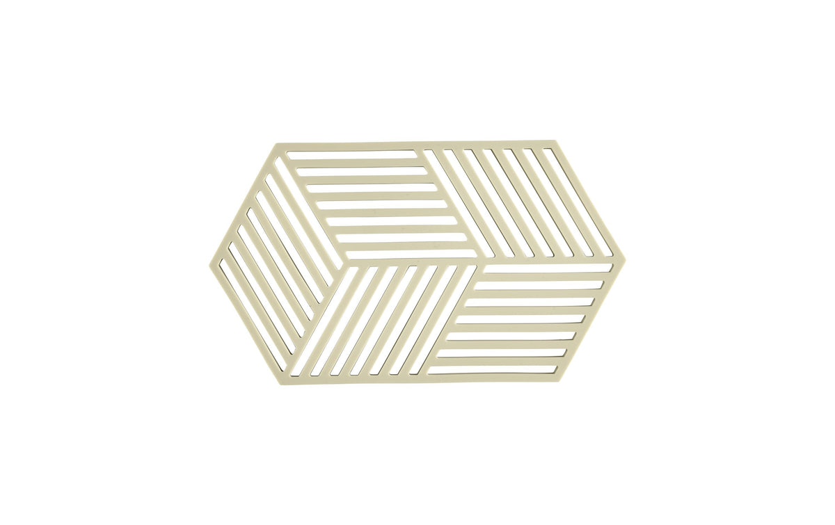 Zone Topfuntersetzer Hexagon, Hellgrün