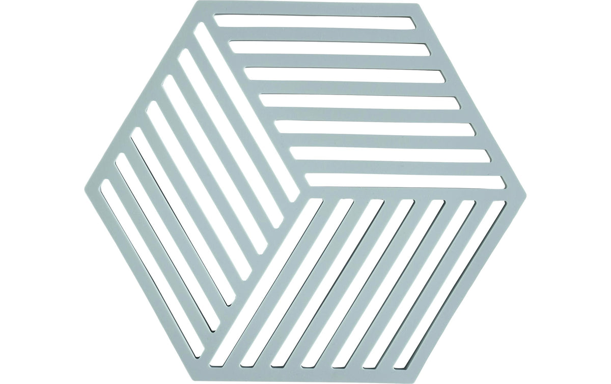 Zone Topfuntersetzer Hexagon, Hellblau