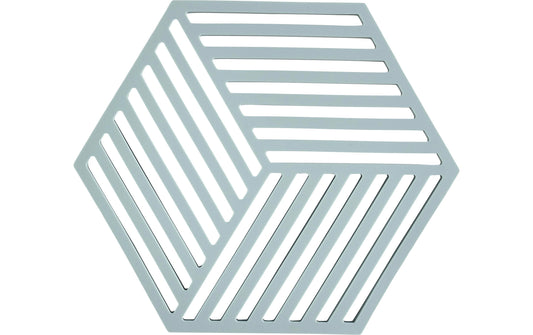 Zone Topfuntersetzer Hexagon, Hellblau