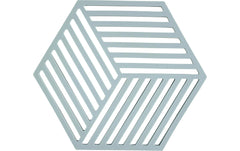 Zone Topfuntersetzer Hexagon, Hellblau