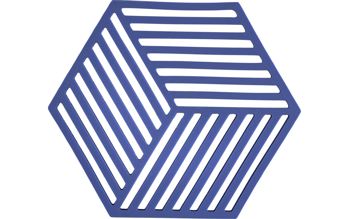 Zone Topfuntersetzer Hexagon, Indigo