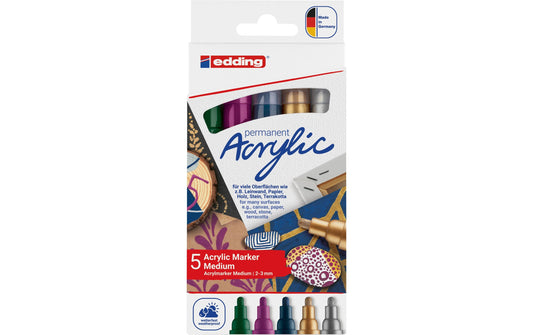 Edding Acrylmarker 5100 med E-5 festlich