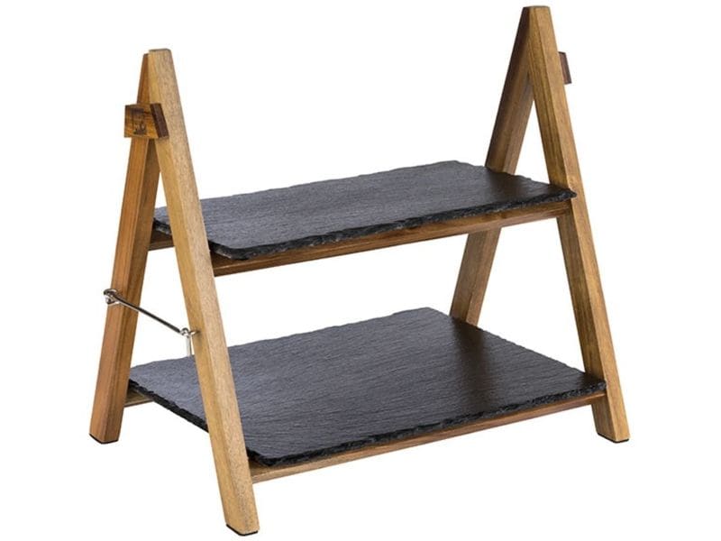 APS | Serviergestell, 2-stufig | 36,5 x 26,5 cm, H: 34 cm