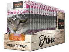 Leonardo Cat Food | Leonardo Drink & Care Beauty Chicken Kit | 20x40g