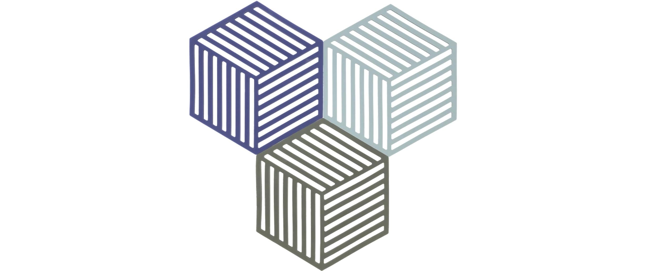 Zone Topfuntersetzer Hexagon 3er Set