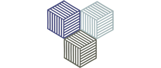 Zone Topfuntersetzer Hexagon 3er Set