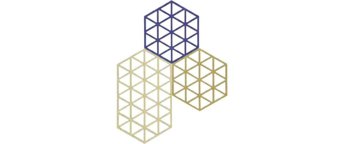 Zone topfuntersetzer Triangles 3erSet