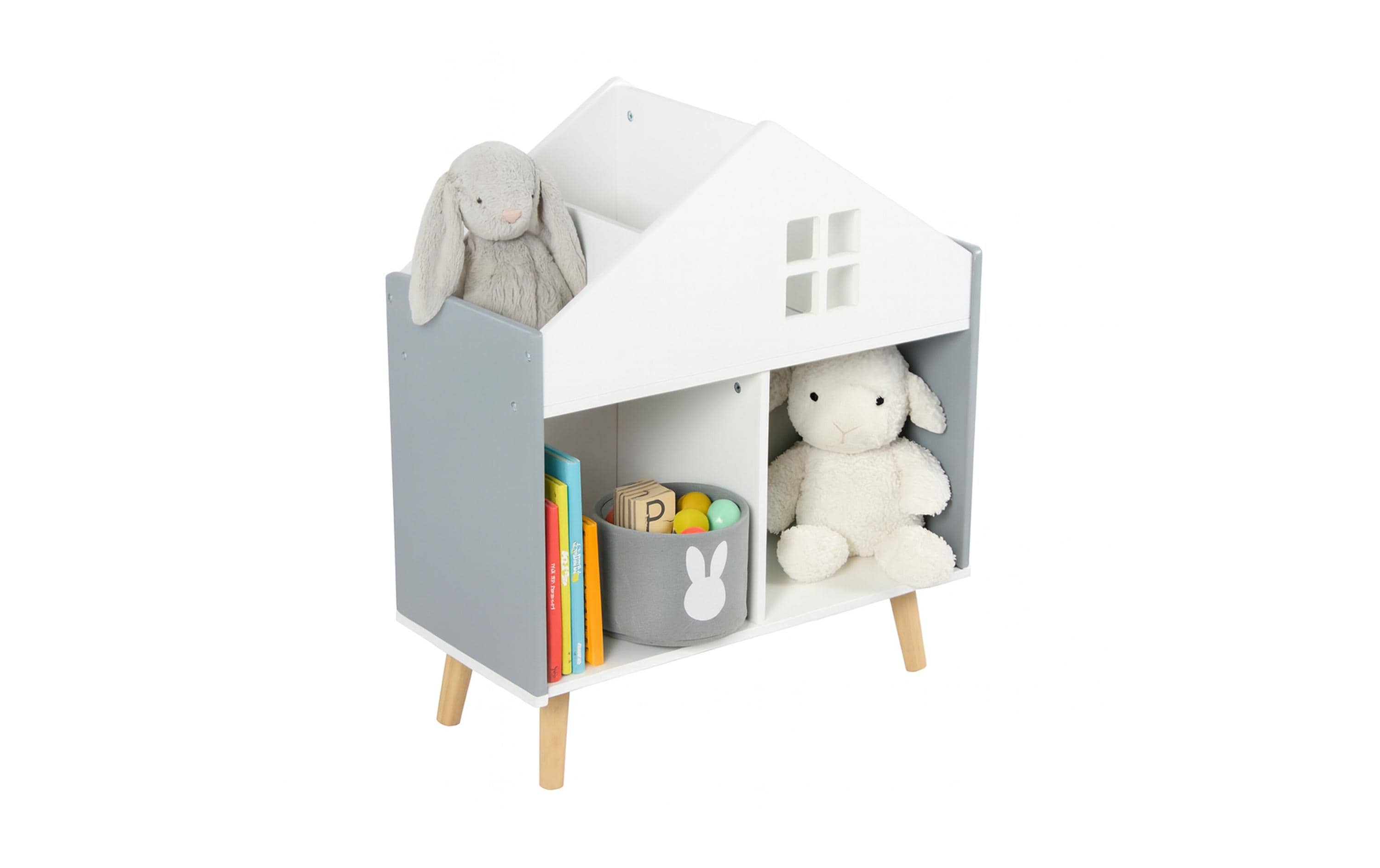 relaxdays Kinderregal Haus