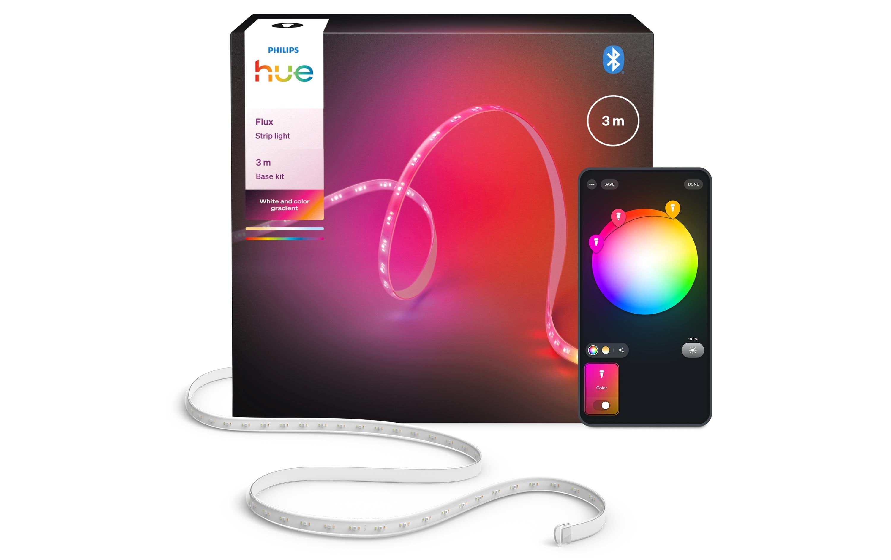 Philips Hue Flux Gradient Lightstrip 3m