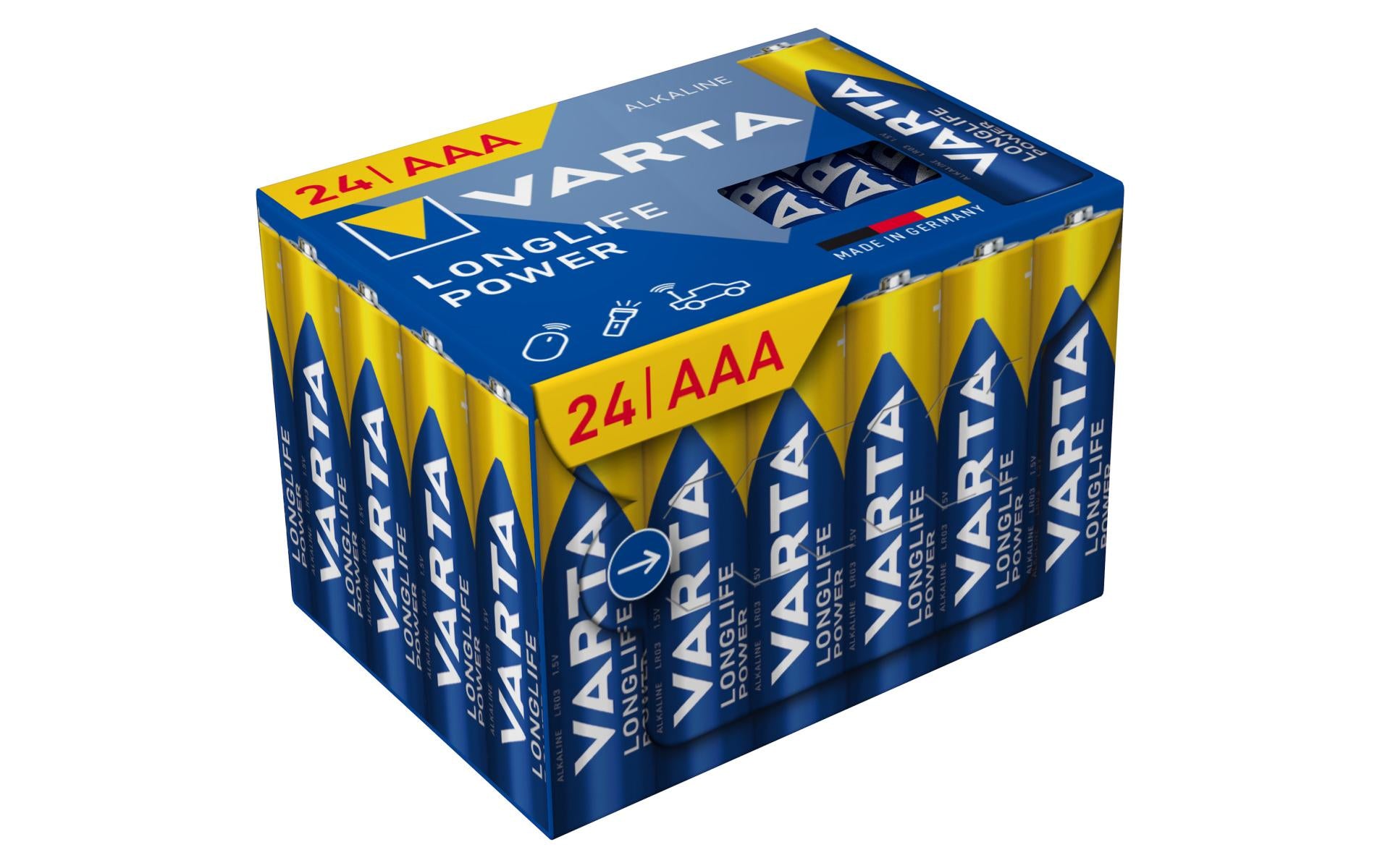 VARTA Longlife Power AAA, 1.5V, 24Stk