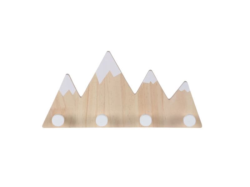 relaxdays | Kindergarderobe | Material: MDF, Kiefernholz