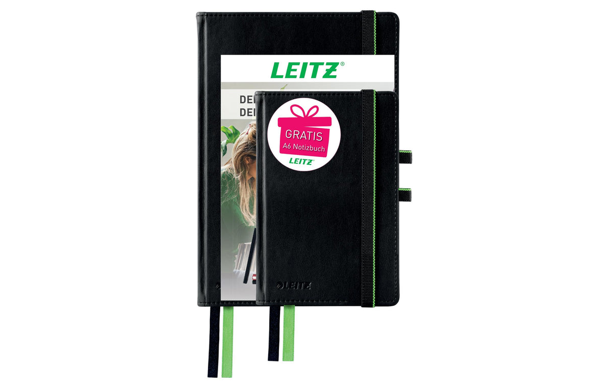 Leitz Complete Notizbuchset kariert schwarz