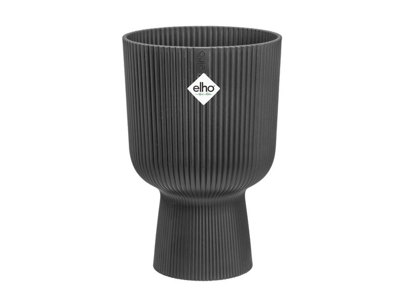 Elho | Vibes Fold Coupe 30 - Schwarz - L 30 | 16 l