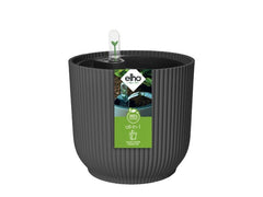 Elho | All-in-1 Vibes Rund 18 + Swi 17 - Schwarz | 3.6 l