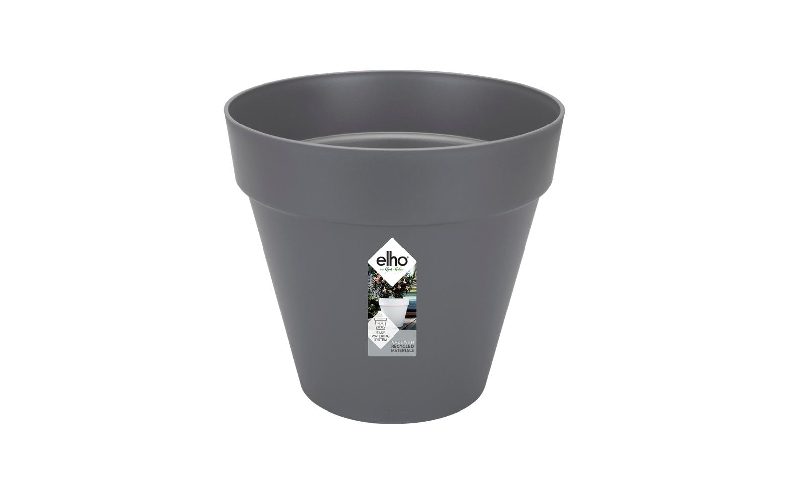 Loft Urban Rund 70 - Schwarz - Ø 69