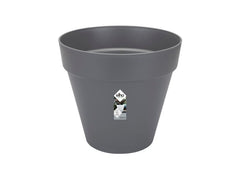 Elho | Loft Urban Rund Rollen 60 - Schwarz | 85 l