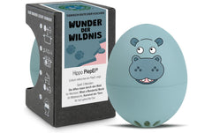 PiepEi | Küchentimer singende Eieruhr Hippo | Melodie auf jeder Stufe, Kunststoff