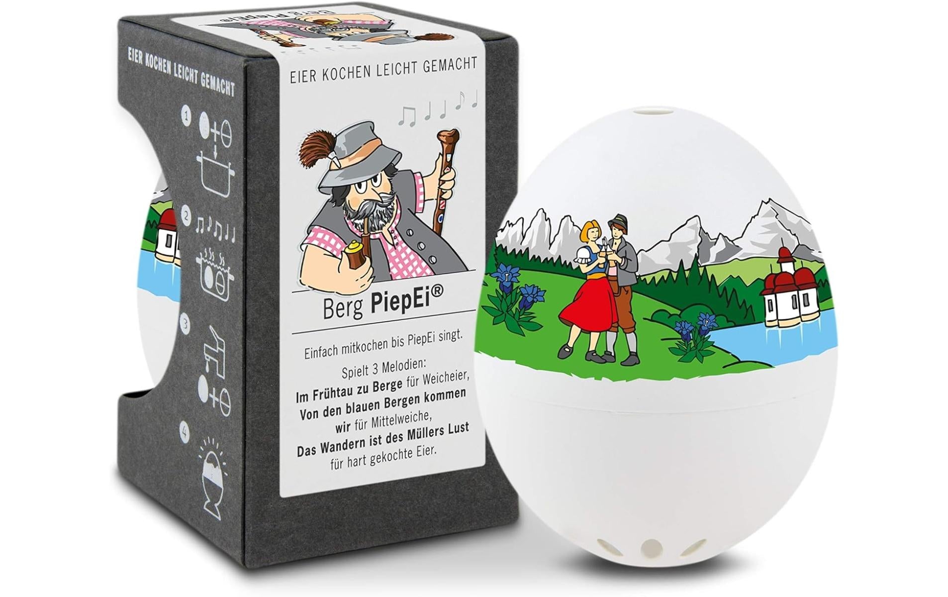 PiepEi Küchentimer singende Eieruhr Berg