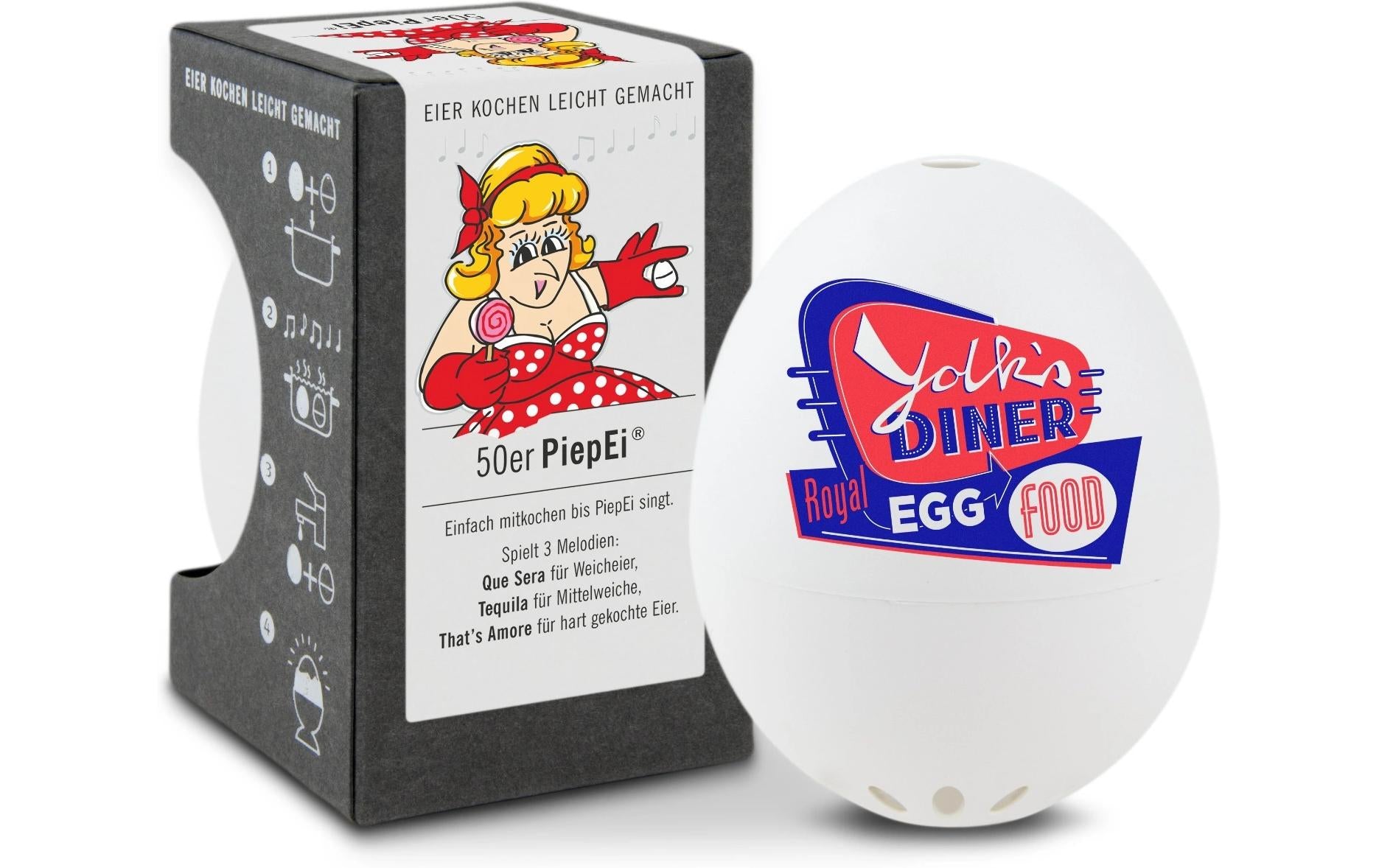 PiepEi Küchentimer singende Eieruhr 50er