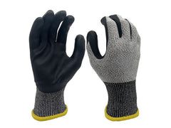 FTM | Arbeitshandschuh | Grösse 8/M, sz-ws, schnittfest, 12er Set