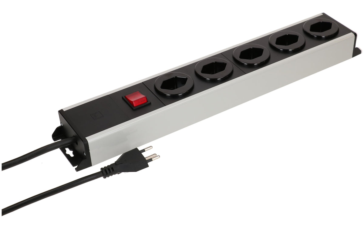 Steckdosenleiste Power Line 5x Typ 13