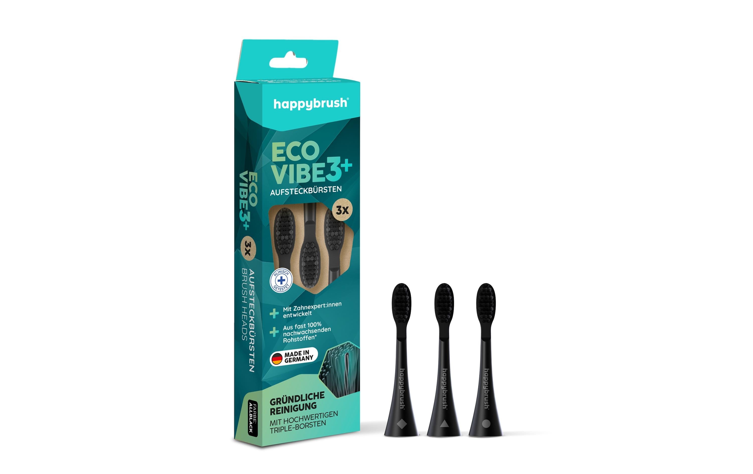 happybrush Aufsteckbürsten V3+